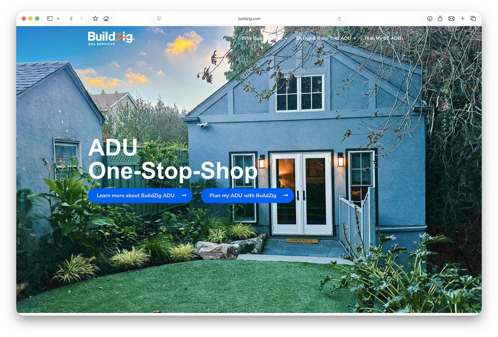 Construction Website highlight